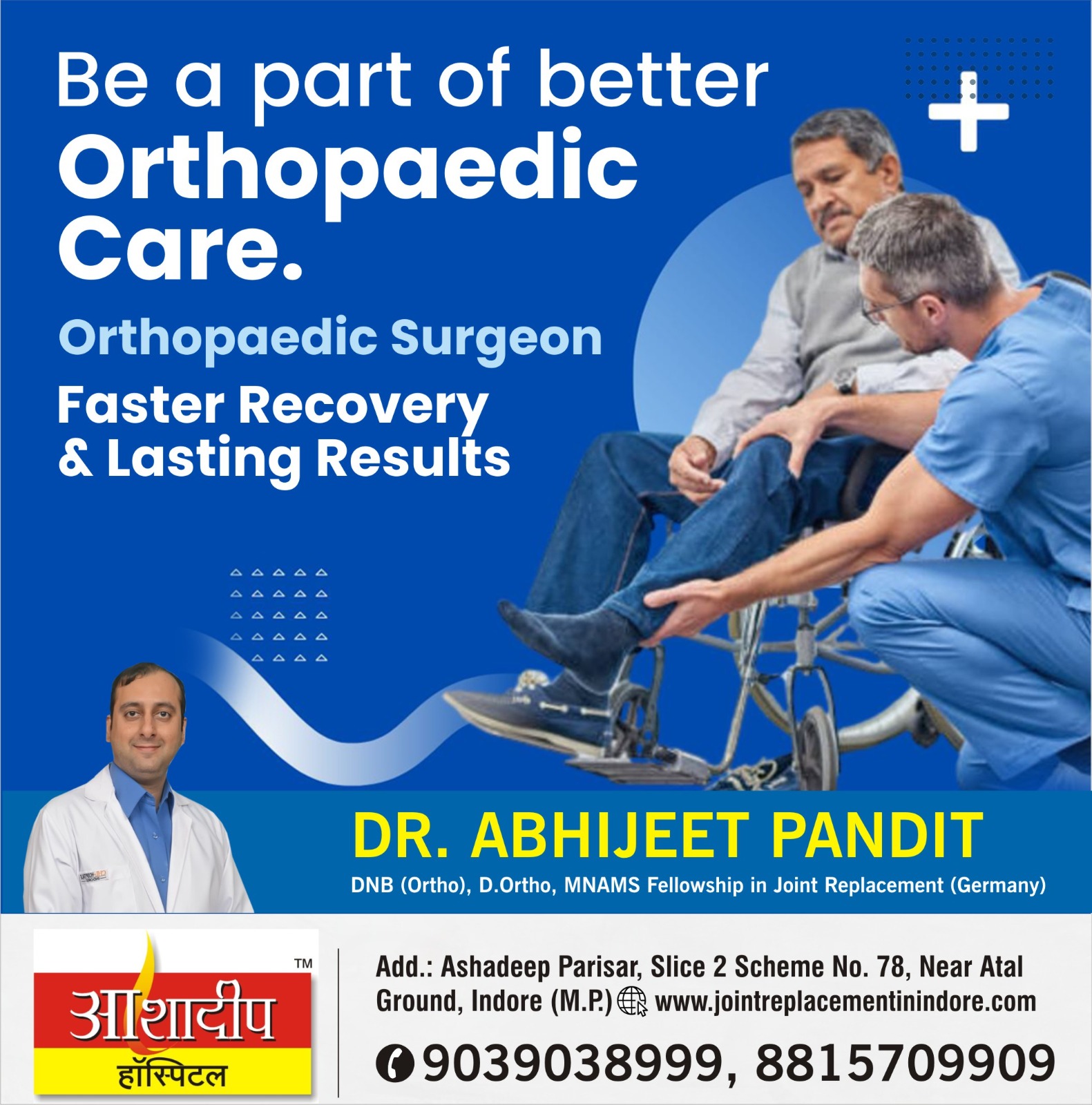 Best Orthopedic Surgeons In Indore