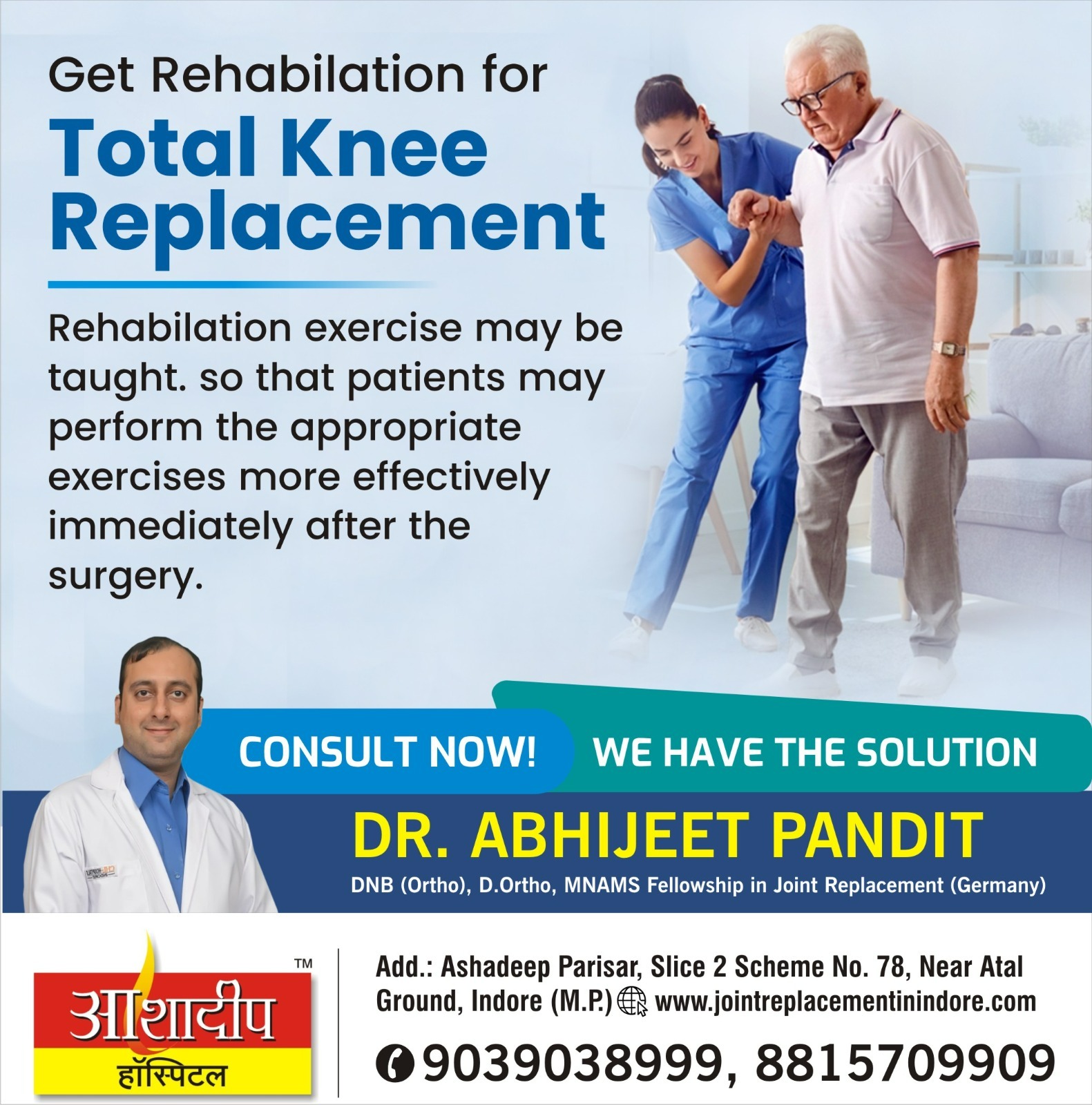 Best Rehabilitation Expert in Indore