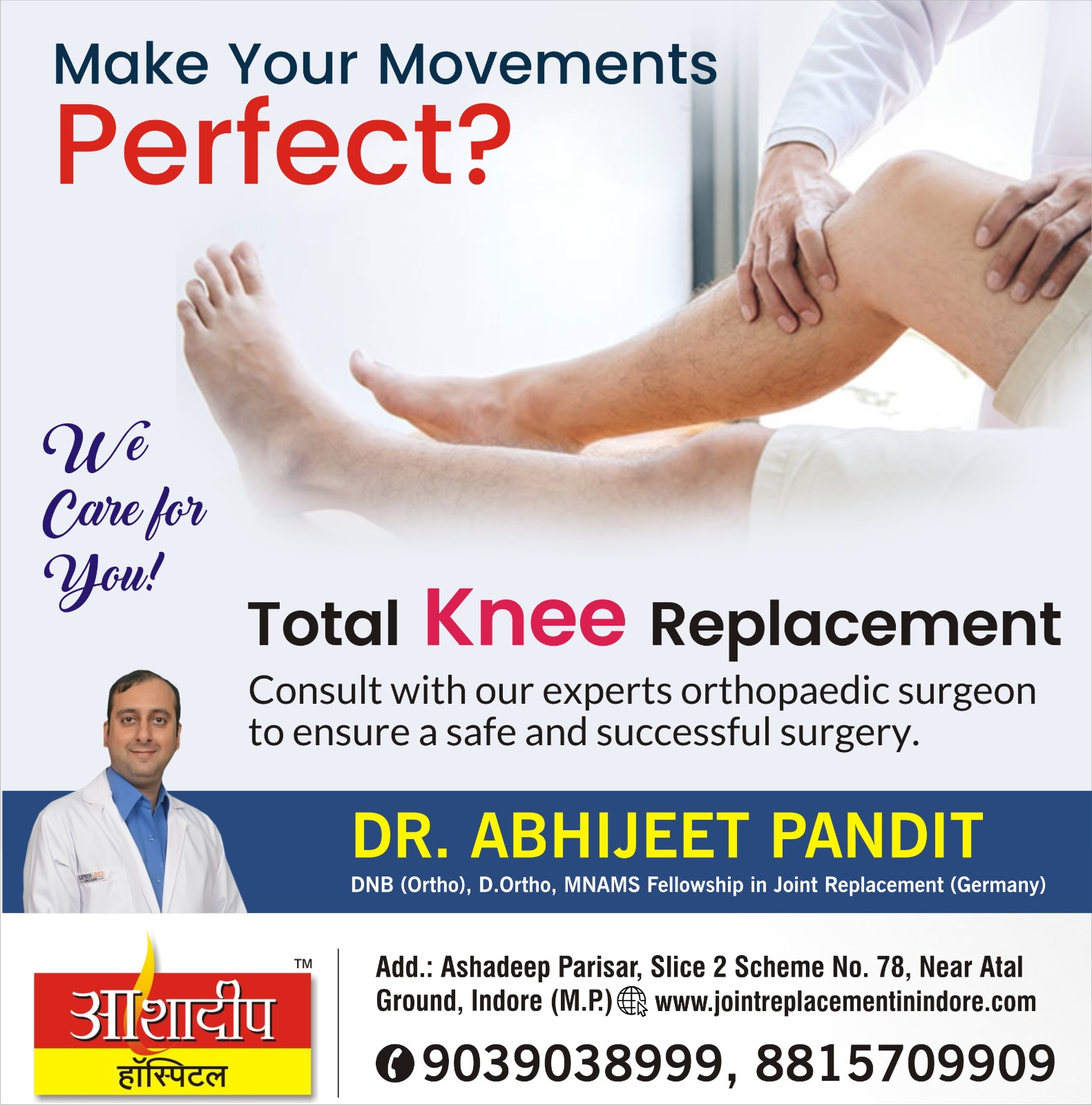 Best Total Knee Replacement Surgeon in Indore