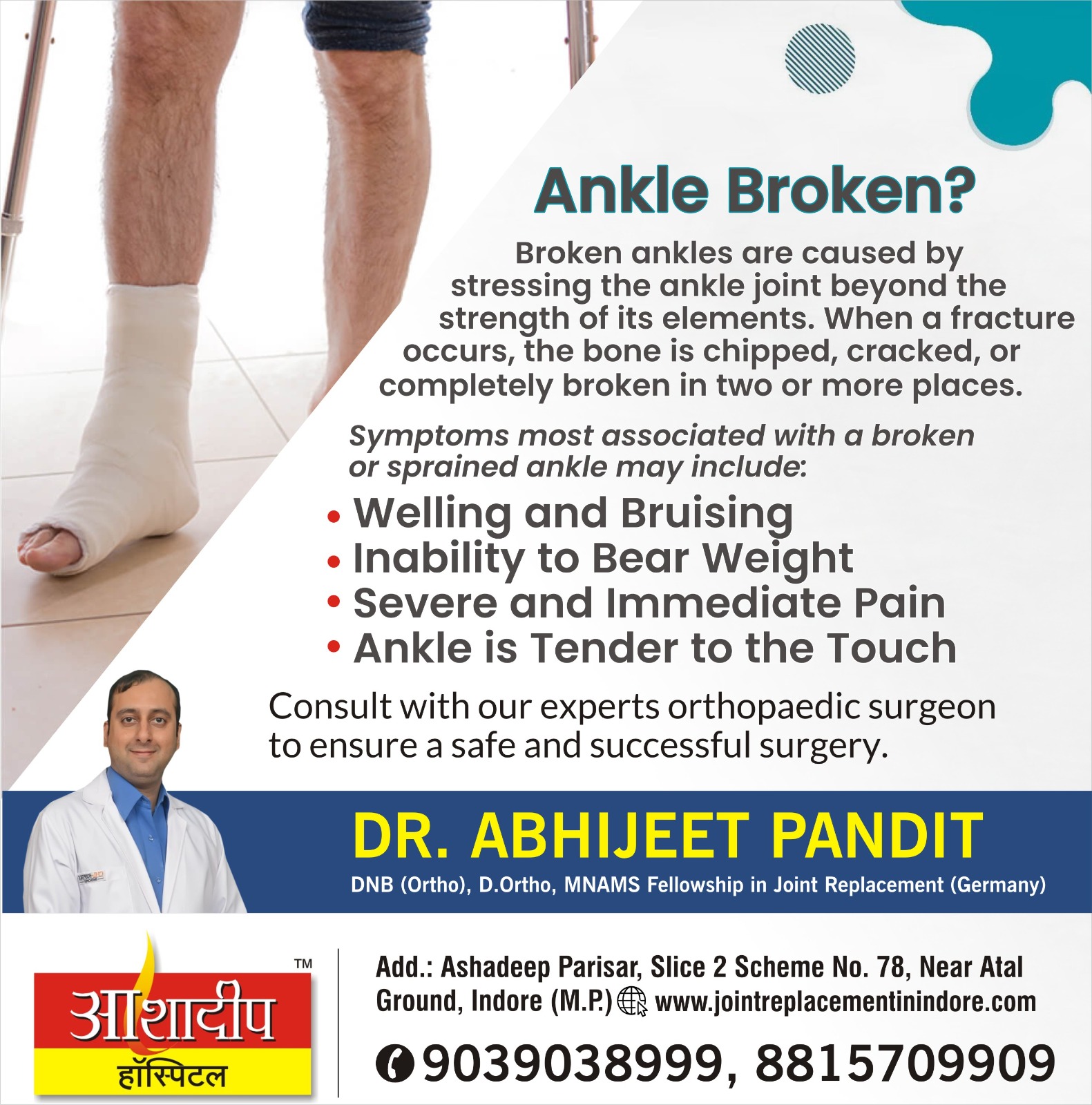 Best Orthopedic Specialist in Indore