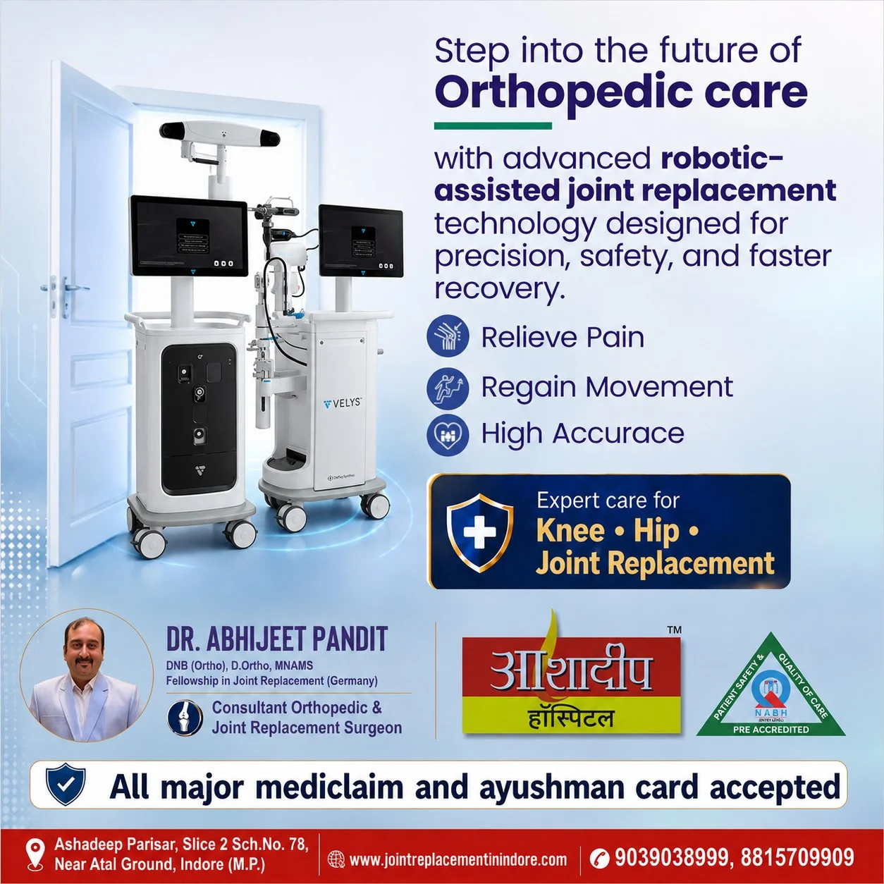 Robotic Joint Replacement in Indore