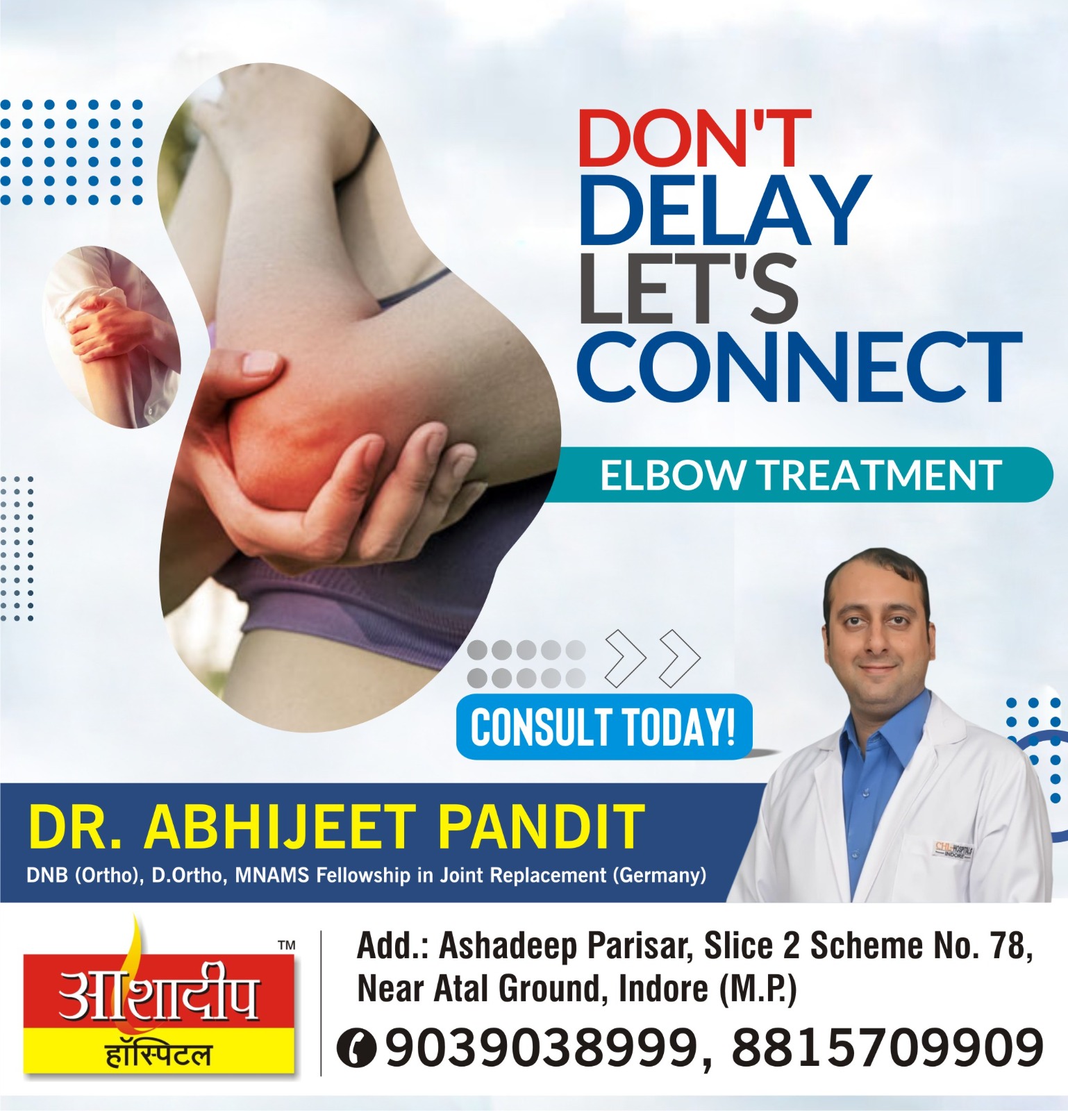 Best Elbow Replacement Surgeon in Indore