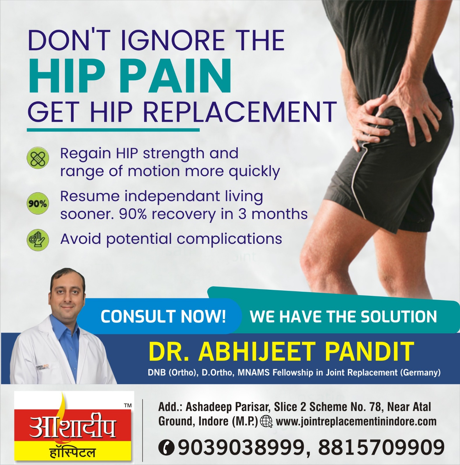 Best Hip Replacement Surgeon in Indore